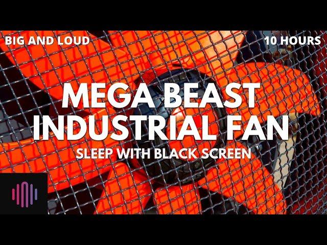 Industrial fan noise / Mega beast fan sound for sleeping  / 10 hours of industrial fan sounds