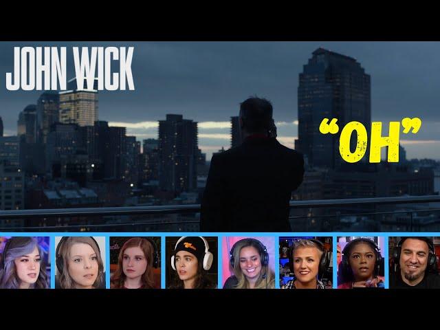 Reactors Reacting to VIGGO "OH" | John Wick (2014)