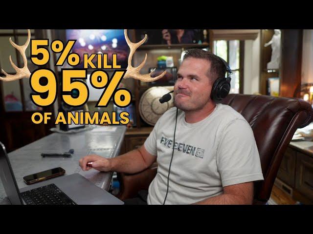 6 Reasons 95% Of Animals Are Taken By 5% Of Hunters