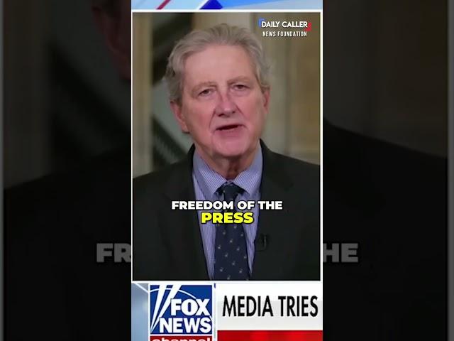 Sen. John Kennedy SOUNDS THE ALARM on the current state of the media