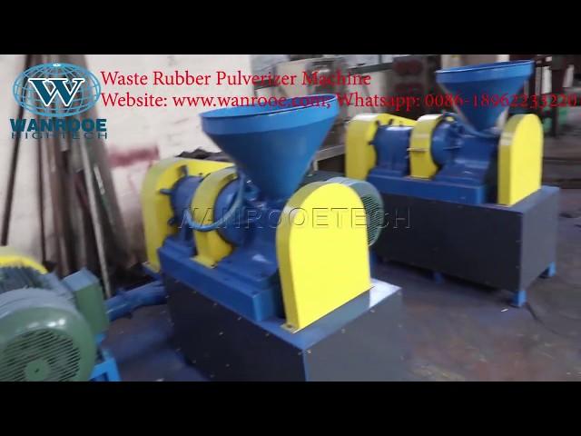 Tyre Rubber Powder Making Machine, Rubber Miller, Tire Recycling Machine