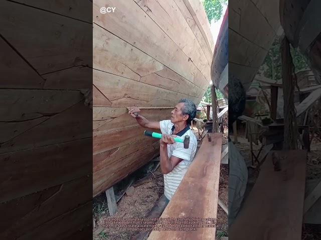 Wooden Boat Revival: Watch This Master Shipwright Seal a Classic Vessel Like New!
