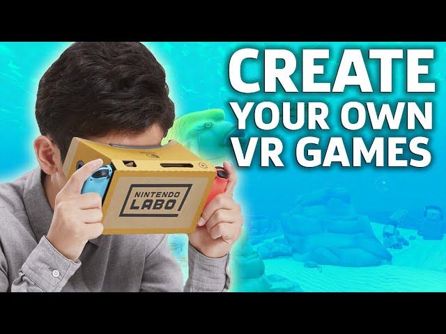 Nintendo Labo Lets You Make Your Own VR Games