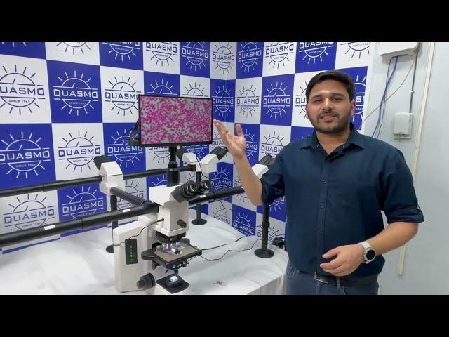 Discover the Features of QUASMO Deca Head Microscope PH-999 Superior in Live Demo & Introduction! 