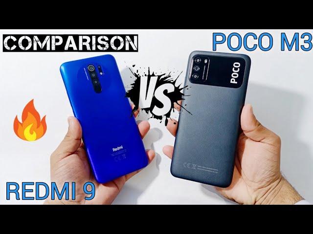 Poco M3 Vs Xiaomi Redmi 9 Comparison | Helio G80 Vs Snapdragon 662