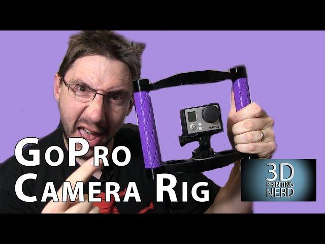 My 3D Printed GoPro Camera Rig is Released!