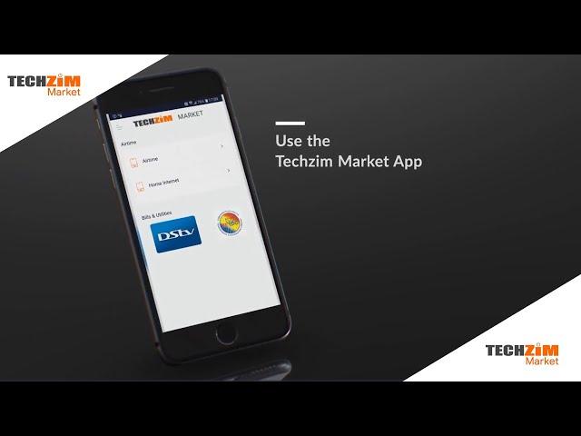 Need Airtime, TelOne, ZESA or DStv in one app? Use Techzim Market App