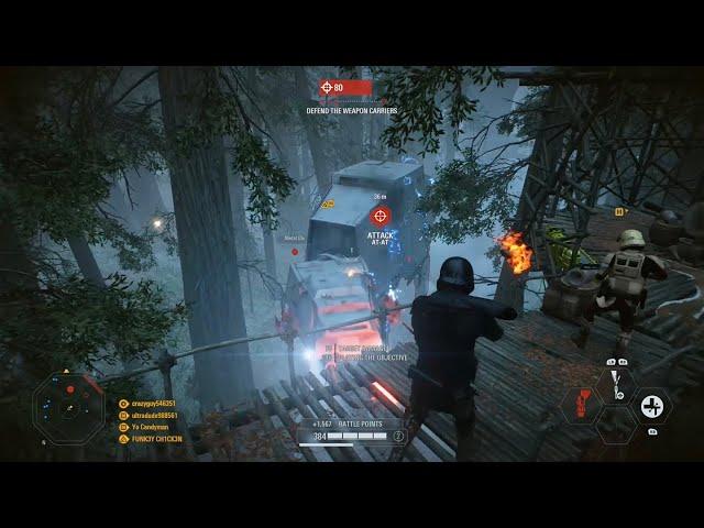 Star Wars Battlefront 2: Galactic Assault Gameplay (No Commentary)