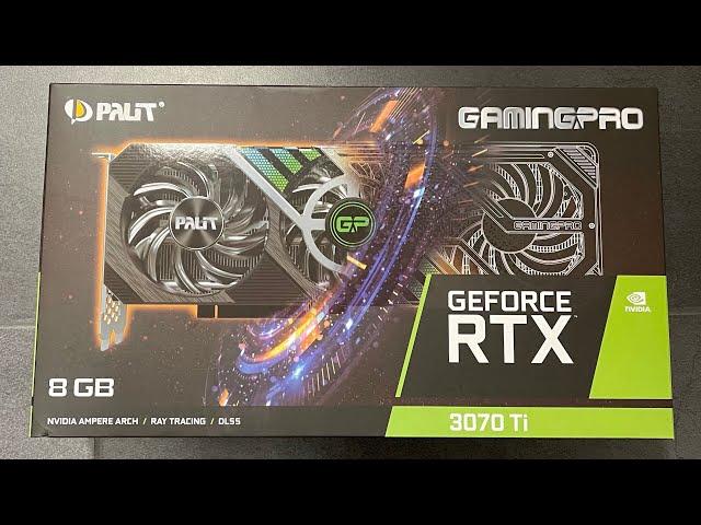 PALIT RTX 3070 TI GAMINGPRO UNBOX ETHEREUM HASHRATE TEST VRAM TEMP OC SETTINGS RAVEOS CRYPTOMINING