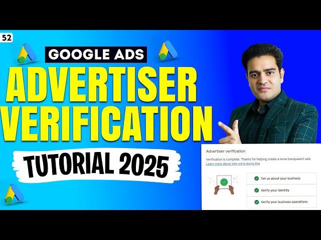 Google Advertiser Verification Practical Tutorial 2025 | Google Ads Account Verify Kaise Kare