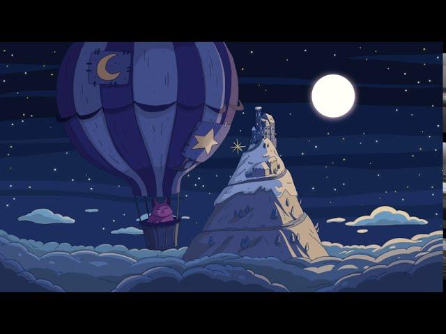 Purrple Cat - Above the Clouds