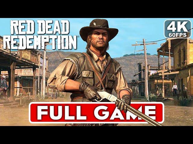 RED DEAD REDEMPTION Gameplay Walkthrough Part 1 FULL GAME [4K 60FPS PC ULTRA] - No Commentary