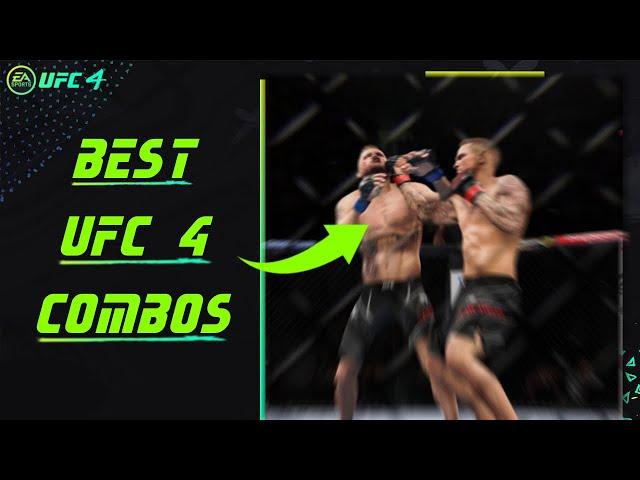 UFC 4 | TOP 5 BEST COMBOS | DIV 20 TIPS