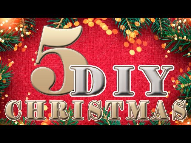 Best Christmas Craft  5 IDEAS  Affordable Christmas Decorations  DIY Christmas Craft Ideas