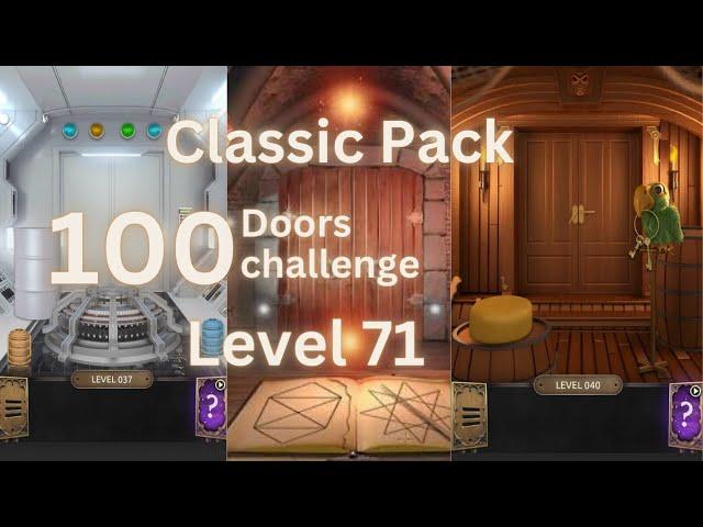 100 doors challenge: Level 71 Classic Pack.