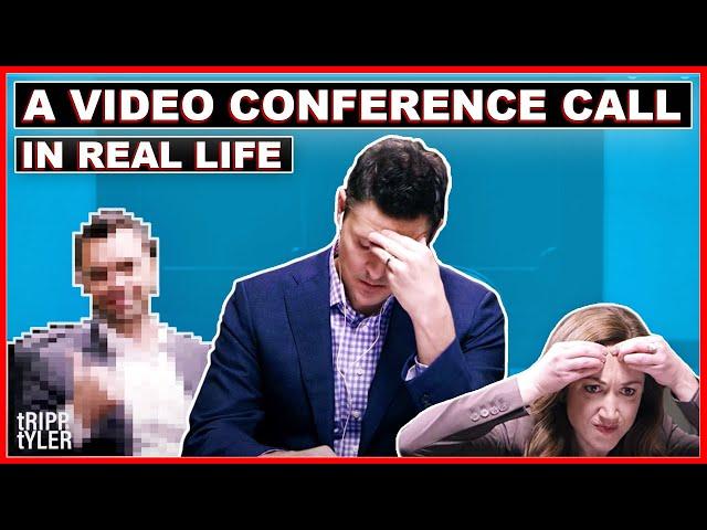 A Video Conference Call in Real Life