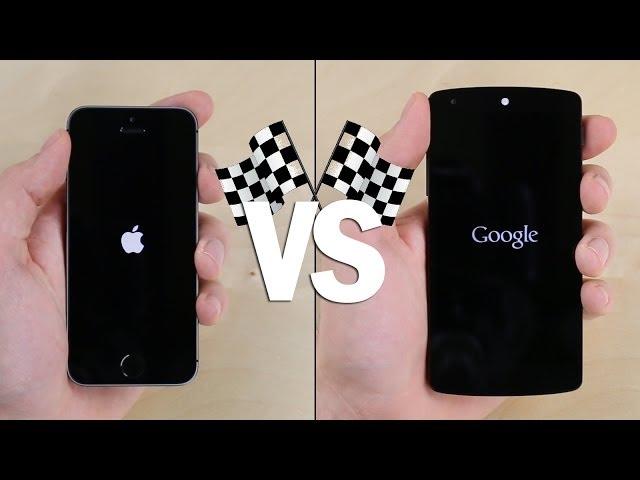 Nexus 5 vs. iPhone 5S Speed Test