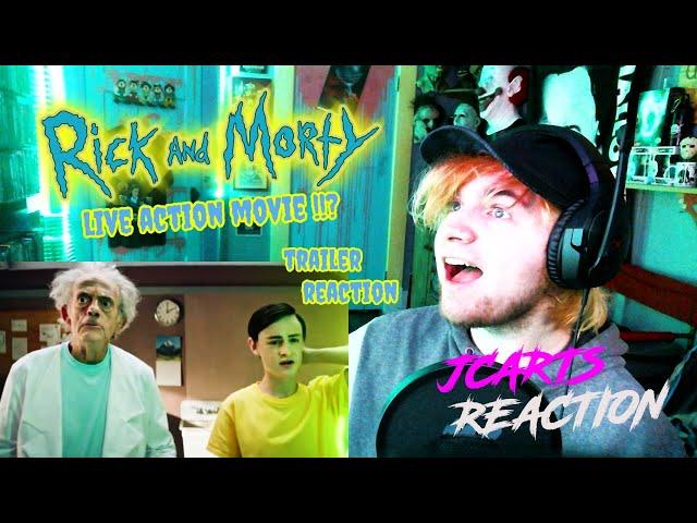 TRAILER REACTION: RICK AND MORTY Live Action promo with Christopher Lloyd and Jaeden Martell