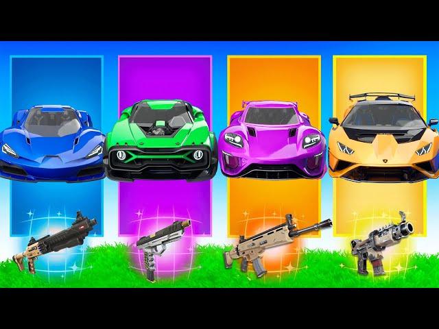 die ZUFÄLLIGE AUTO CHALLANGE in Fortnite!