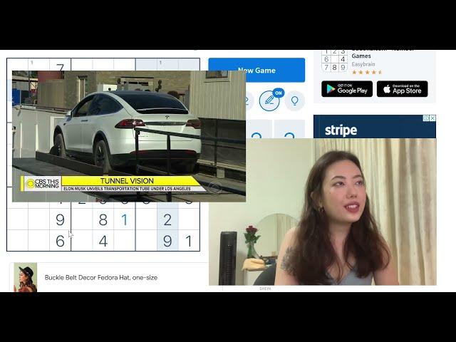 Sudoku and Talking The Boring Company