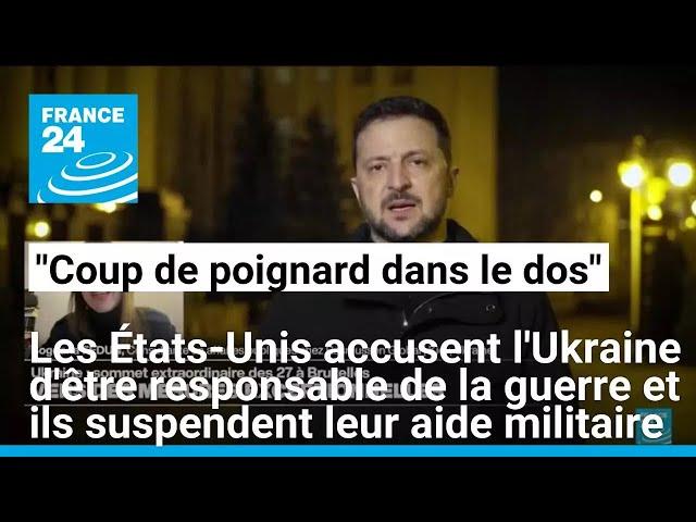 En temps de guerre, "la population ukrainienne fait confiance au Président Zelensky" • FRANCE 24