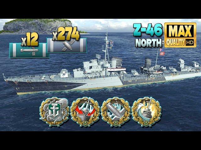 Destroyer Z-46: Easy start, difficult ending - World of Warships