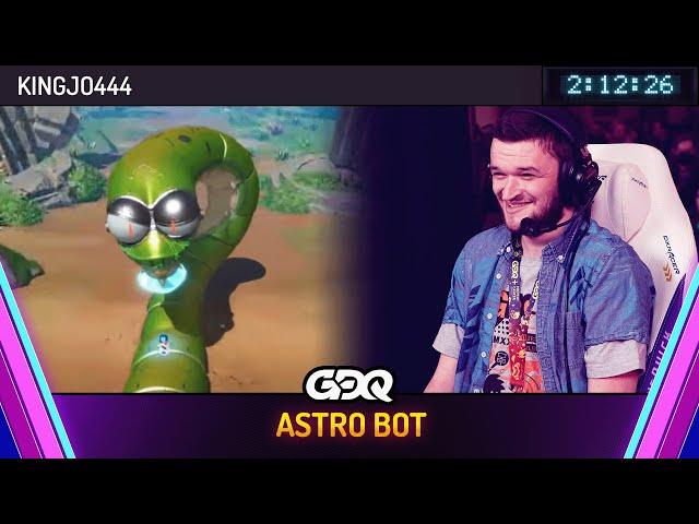 Astro Bot by KingJO444 in 2:12:26 - Awesome Games Done Quick 2025