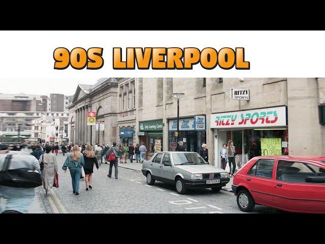 Rediscovering 1990s Liverpool: A Pictorial Journey Through the City