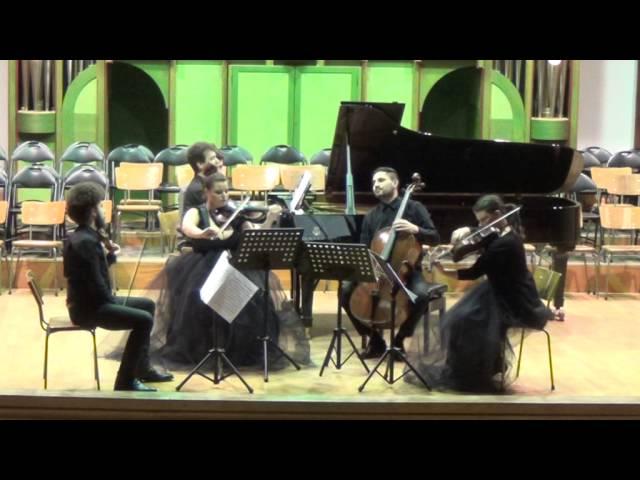 Solartis Quartet & Iulian Ochescu - R.Schumann Piano Quintet op.44 - Movement II