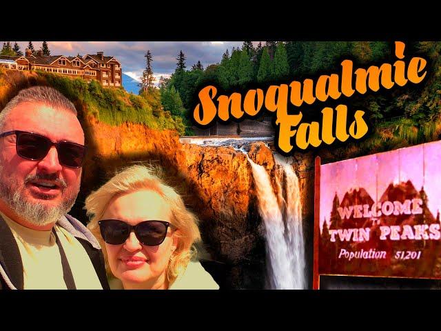 Snoqualmie Falls в два раза выше Ниагары | Где снимали Twin Peaks | Наслаждаемся жизнью в США