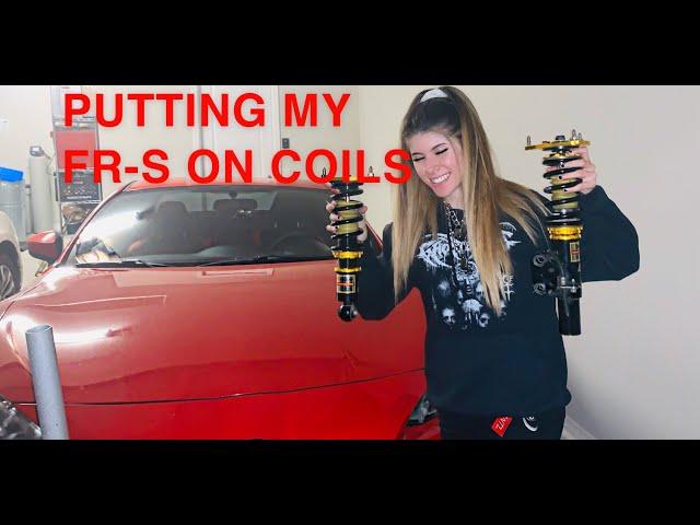 MEKANIK VLOG #1- Putting Coils on the FR-S - Rina Rae