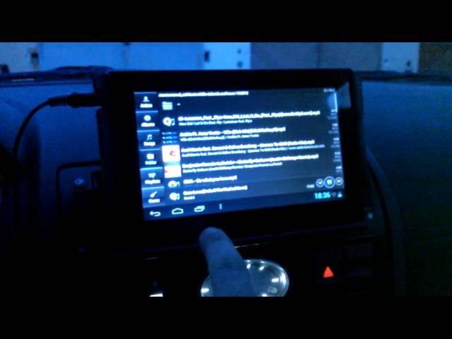 Prestigio PMP3370B 7" Android Tablet in car