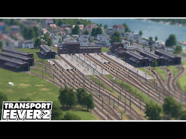 Transport Fever 2 | Как построить огромную Станцию #10