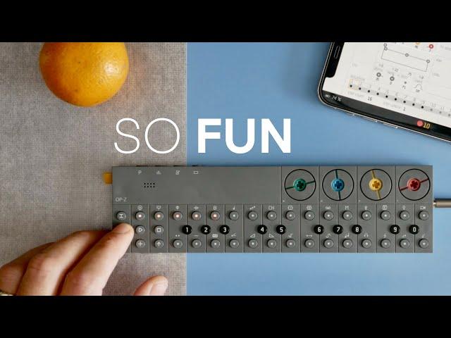 FUN…is so important // OP-Z BEATMAKING