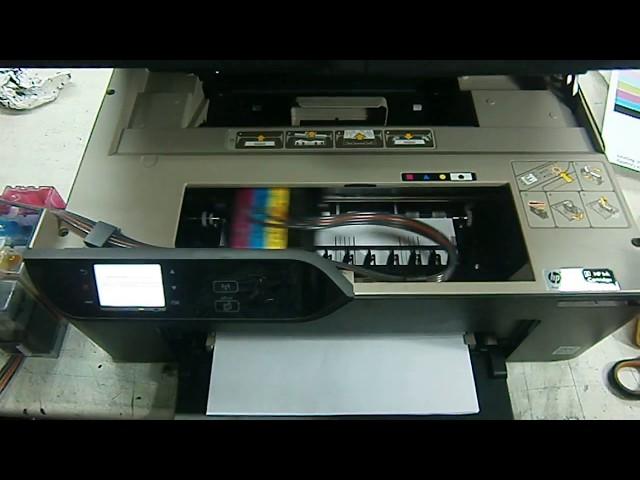 Установка СНПЧ на МФУ HP Deskjet Ink Advantage 3525