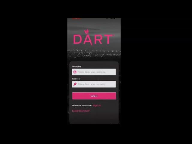 DART Mobile App SIGN UPV2