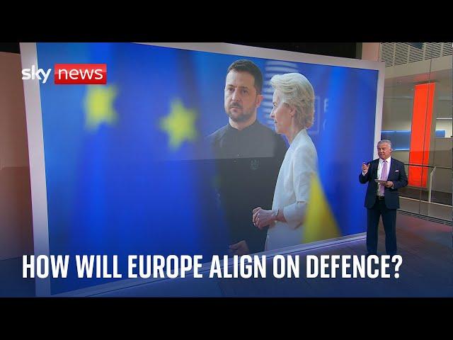 Ukraine: What will Brussels summit mean for European militaries? | Sky's Sean Bell explains