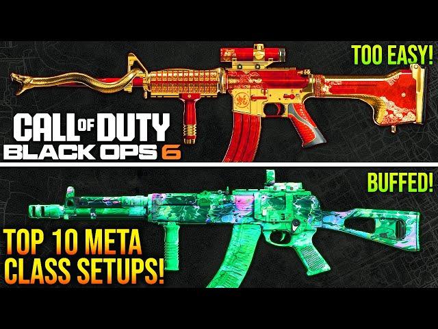 Black Ops 6: New TOP 10 META CLASS SETUPS After Update! (BO6 Best Weapons)