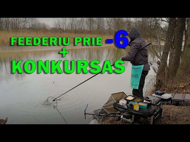 Žvejyba Feederiu Upėje +Konkursas | @FishinginsideTV #5