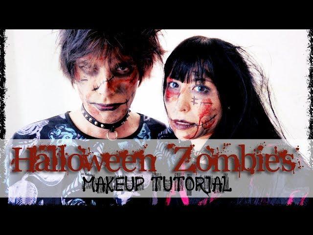 Halloween Zombie Makeup Tutorial | ハロウィンゾンビメイク