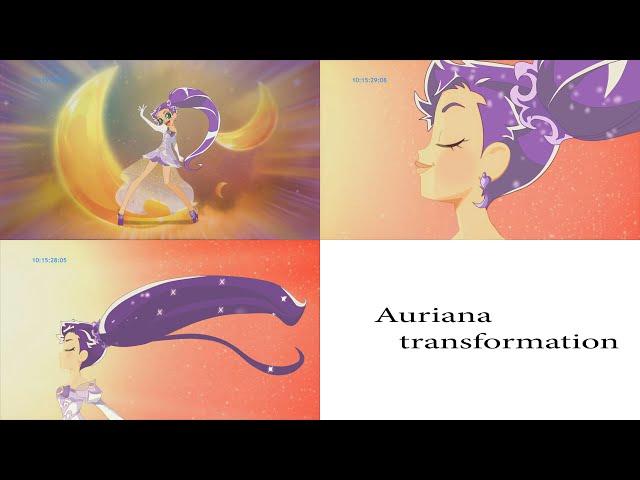 Lolirock Auriana old transformation