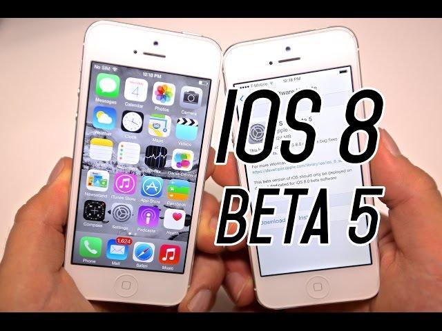 iOS 8 Beta 5 - What's New?