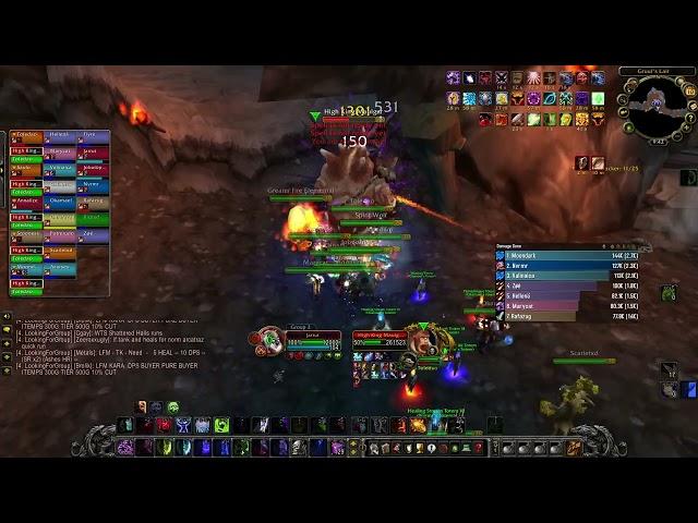 WoW WotLK Classic pre-patch frost death knight pve High King Maulgar kill