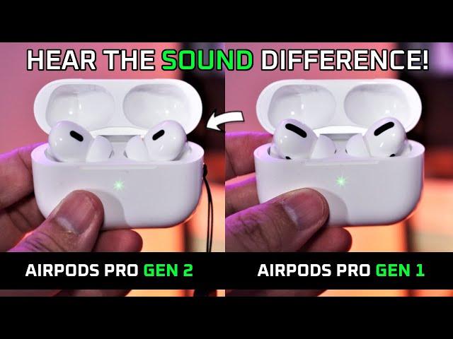 AirPods Pro 2 vs AirPods Pro 1 Sound Quality  Hear the difference!