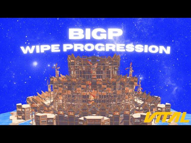 How bigP RAIDED the WHOLE Server in 5 HOURS | Vital 10x Wipe Progression