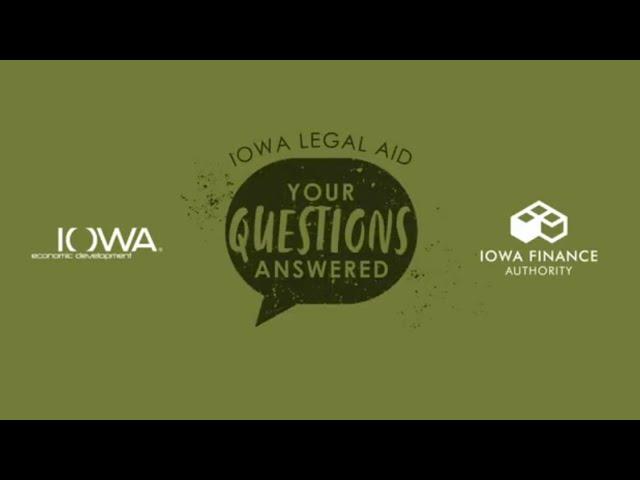 What is the foreclosure process in Iowa?