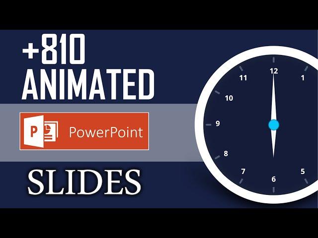 Best PowerPoint Animated Presentation Template | Infographics With Animation Effects | EvaluTech