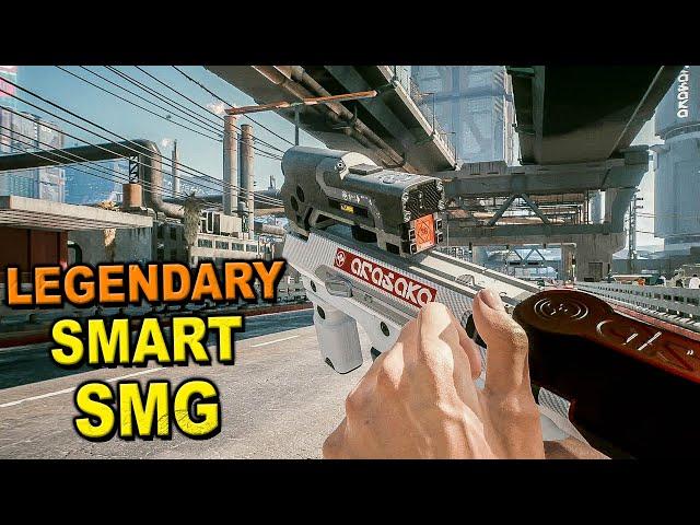 Cyberpunk 2077 - How To Get Legendary Shingen Mark V Smart Smg (Iconic Legendary Smart Weapon)