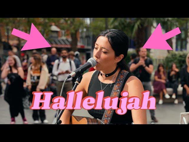 Chills Guaranteed: Busker's Beautiful "Hallelujah" Performance on the Streets