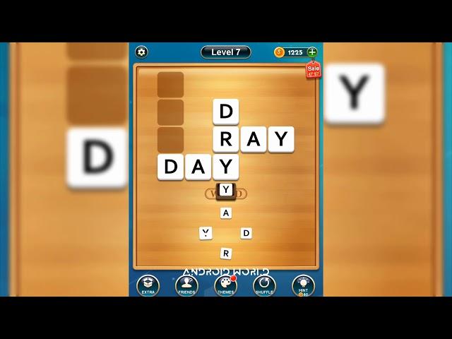 Word Cross Lv 1 To 15 Android & IOS gameplay